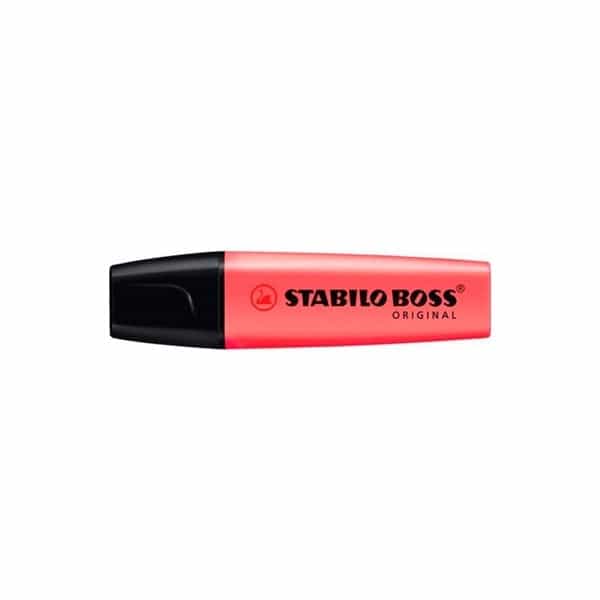 Marcador Fluorescente Stabilo Boss color Rosa