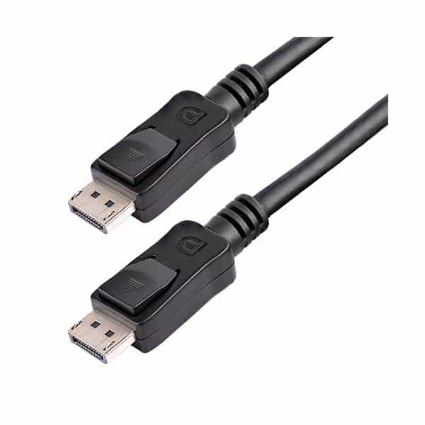 StarTechcom Cable de 2m DisplayPort 12 4k con Cierre de Seguridad DP