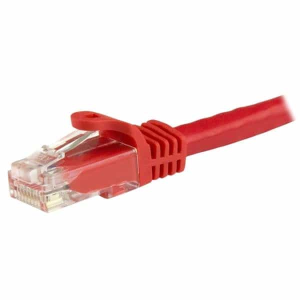 Startech latiguillo 3 M rojo CAT6 UTP  Cable de red