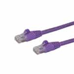 Startech latiguillo 5 M morado CAT6 UTP  Cable de red