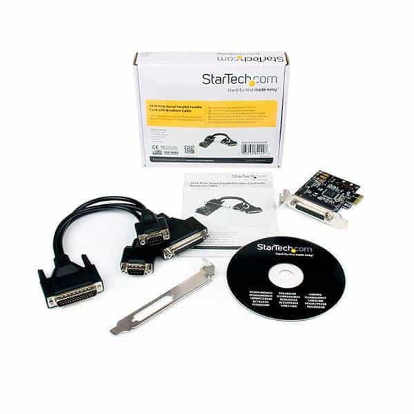 StarTechcom Tarjeta Adaptadora PCI Express PCIe 2 Puertos S