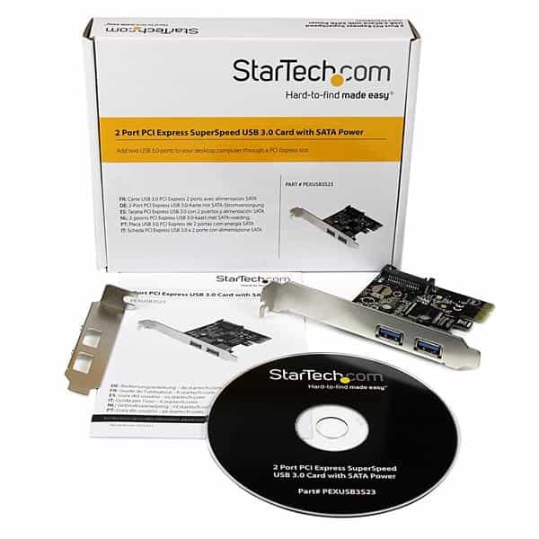 Startech PCIE USB 30 X 2  Adaptador
