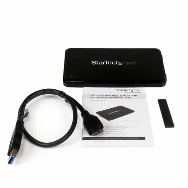 Startech USB 30 para HDD 25 Stata III  Caja HDD