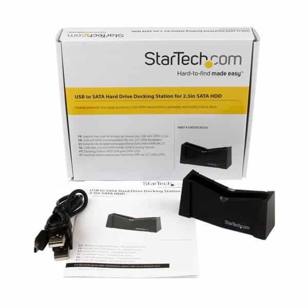 StarTechcom USB 20 para HDD 25  Dock