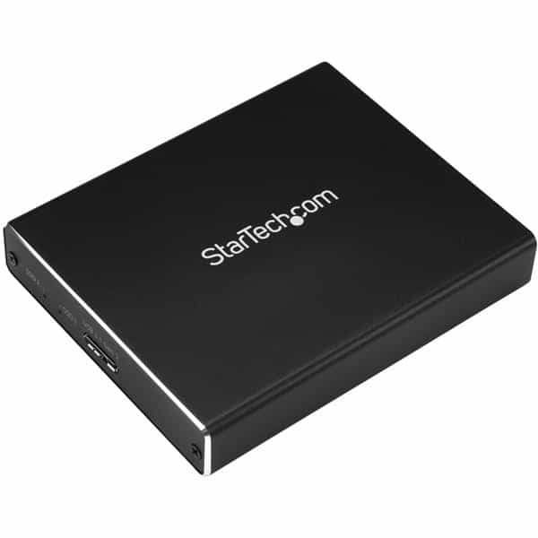 Startech 2 bahías M2 NGFF USB 31  Caja SSD M2