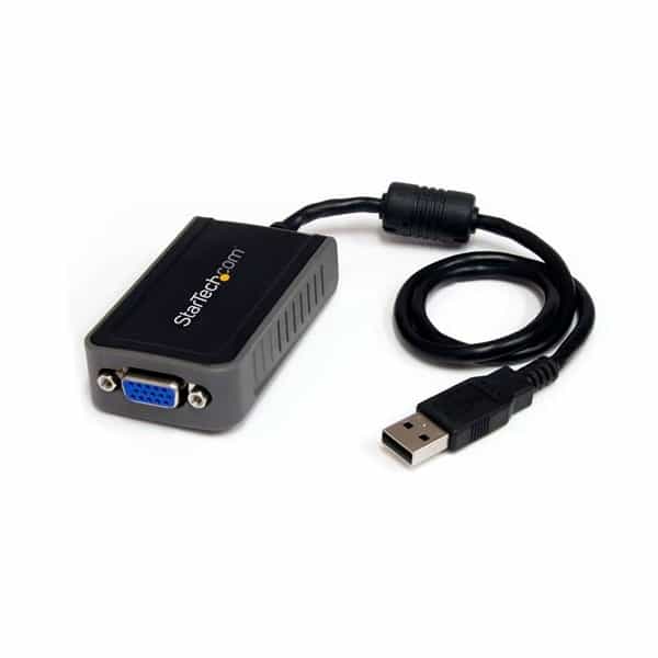 Startech Adaptador de video externo USB  VGA  Adaptador