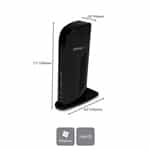 StarTech replicador de 2 monitores HDMI  DVI 6 X usB  Dock