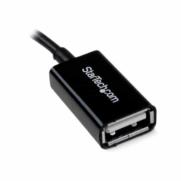 Startech micro USB macho a USB A hembra OTG  Cable