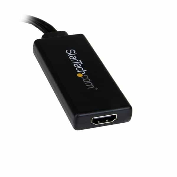 StarTech.com VGA2HDU - Adaptador conversor VGA a HDMI con audio USB y  alimentación : Startechcom: : Informática