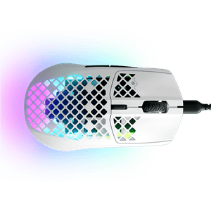 SteelSeries Aerox 3 Snow  Ratón