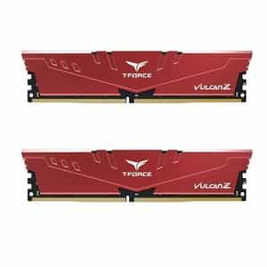 Team group Vulcan Z 16GB 2x8GB  RAM DDR4 3200MHZ CL16 Rojo