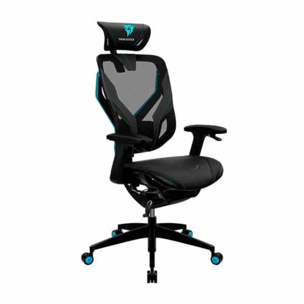 ThunderX3 Yama7 negro  cyan  Silla