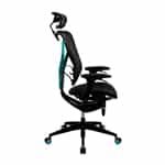ThunderX3 Yama7 negro  cyan  Silla