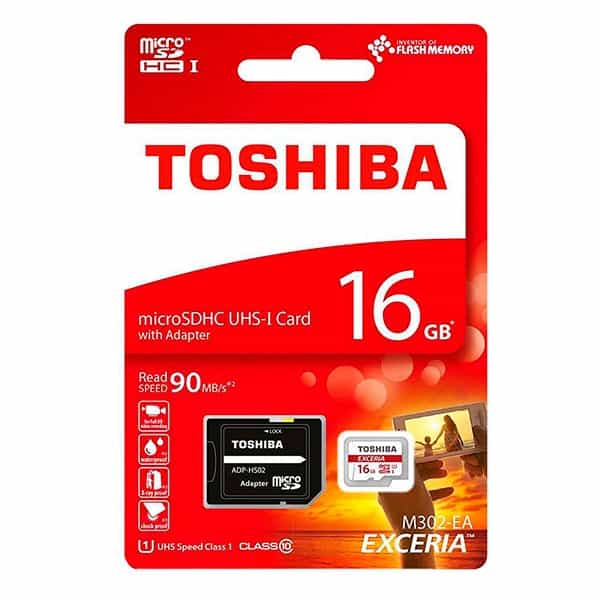 Toshiba Exceria 16GB 48MBs cadap  Tarjeta MicroSD