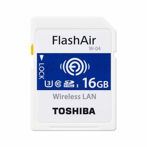 Toshiba FlashAir W04 16GB 90MBs WIFI  Tarjeta SD