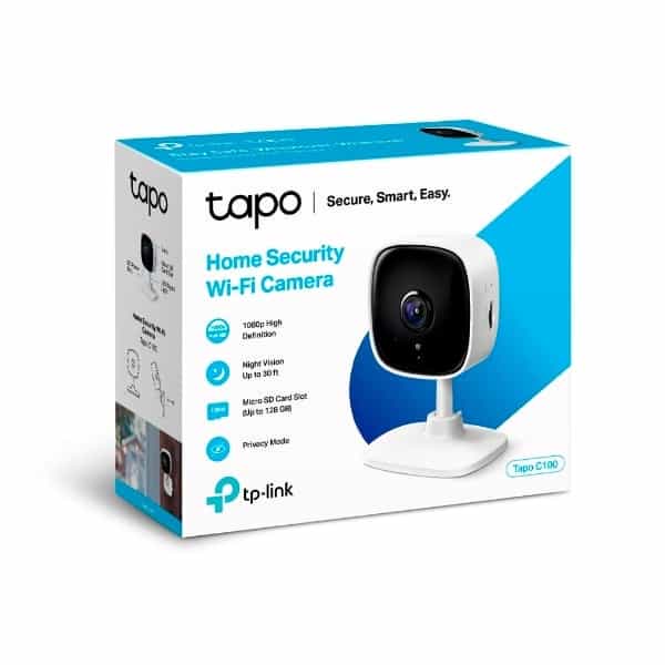 TPLink Tapo C100  Cámara de Seguridad IP