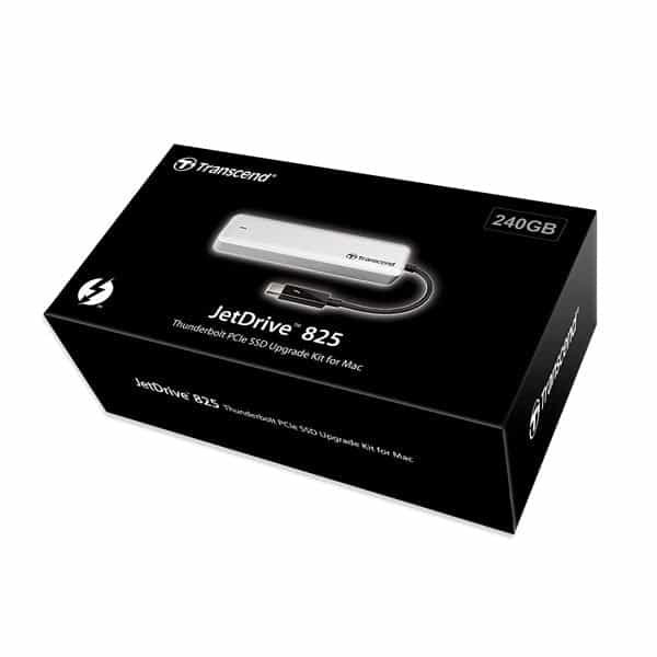 JetDrive 825 240GB SSD externo Thunderbolt para Mac
