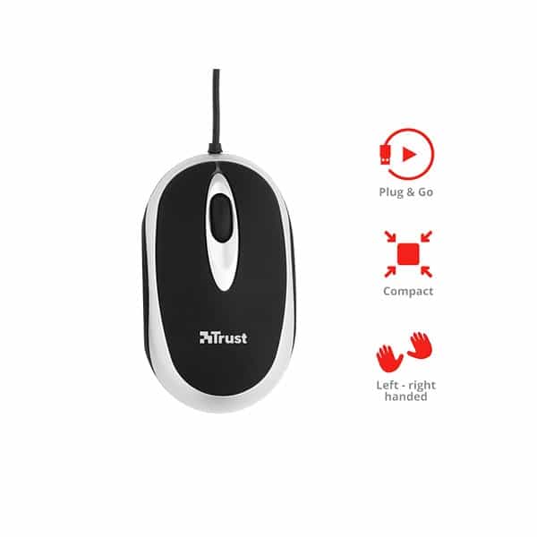 Trust Centa mini negro USB  Ratón