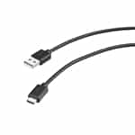 Trust 20445 USB20 Tipo C a A de 1 m Negro  Cable