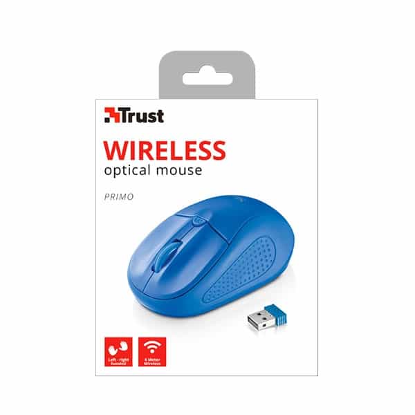 Trust Primo azul wireless  Ratón