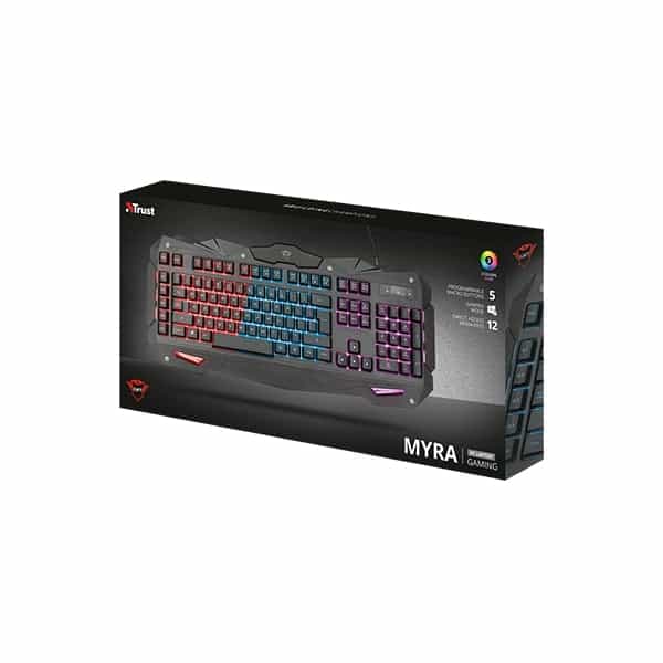 Trust GXT840 Myra  Teclado