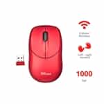 Trust Inu small wireless rojo  Ratón