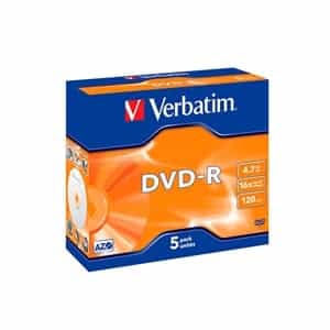 Verbatim DVDR 16x Advanced AZO Bobina 5u 47GB DVD