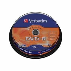 Verbatim DVDR 16x Advanced AZO Bobina 10u 47GB DVD