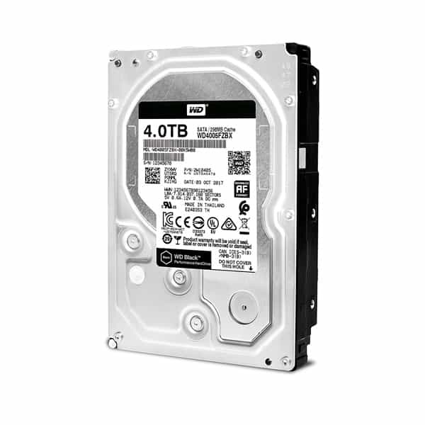 WD Black 4TB 35 SATA 128MB  Disco Duro