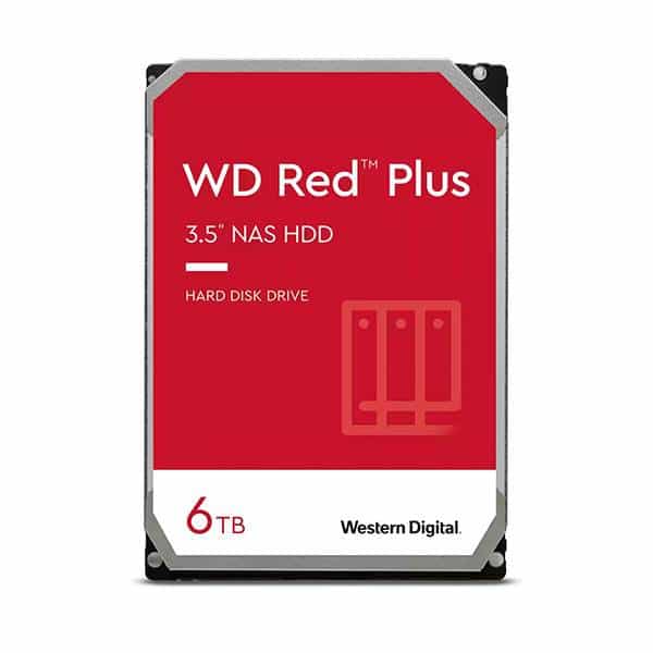 Western Digital WD Red Plus 35 6000 GB Serial ATA III