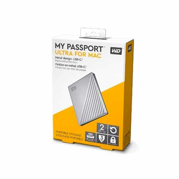 WD Passport Ultra 2TB USB 31 25 Plata  HDD Externo