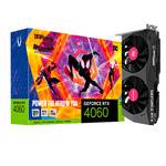 Zotac GeForce RTX 4060 OC Spiderman 8GB GDDR6 DLSS3  Tarjeta Gráfica Nvidia