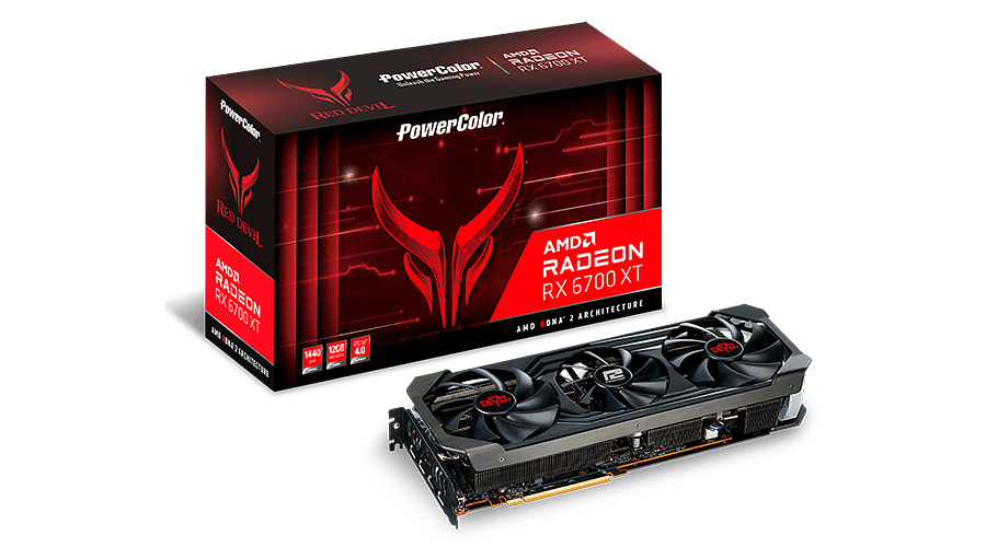 PowerColor Red Devil Radeon RX6700 XT OC 12GB GDDR6
