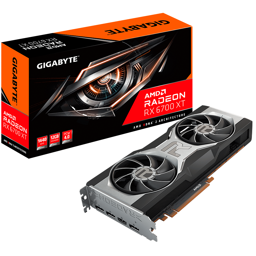 Gigabyte Radeon RX6700 XT 12GB GDDR6