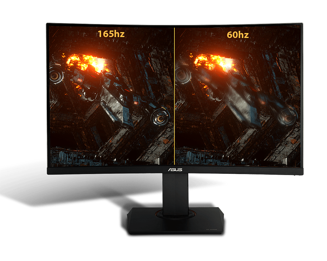 Comparativa de frecuencia de refresco Asus TUF Gaming VG32VQR