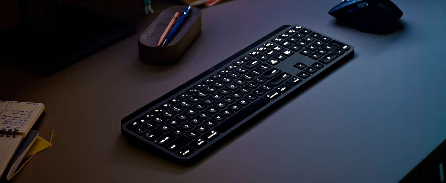 Logitech MX Keys PC/Mac Wireless iluminación inteligente