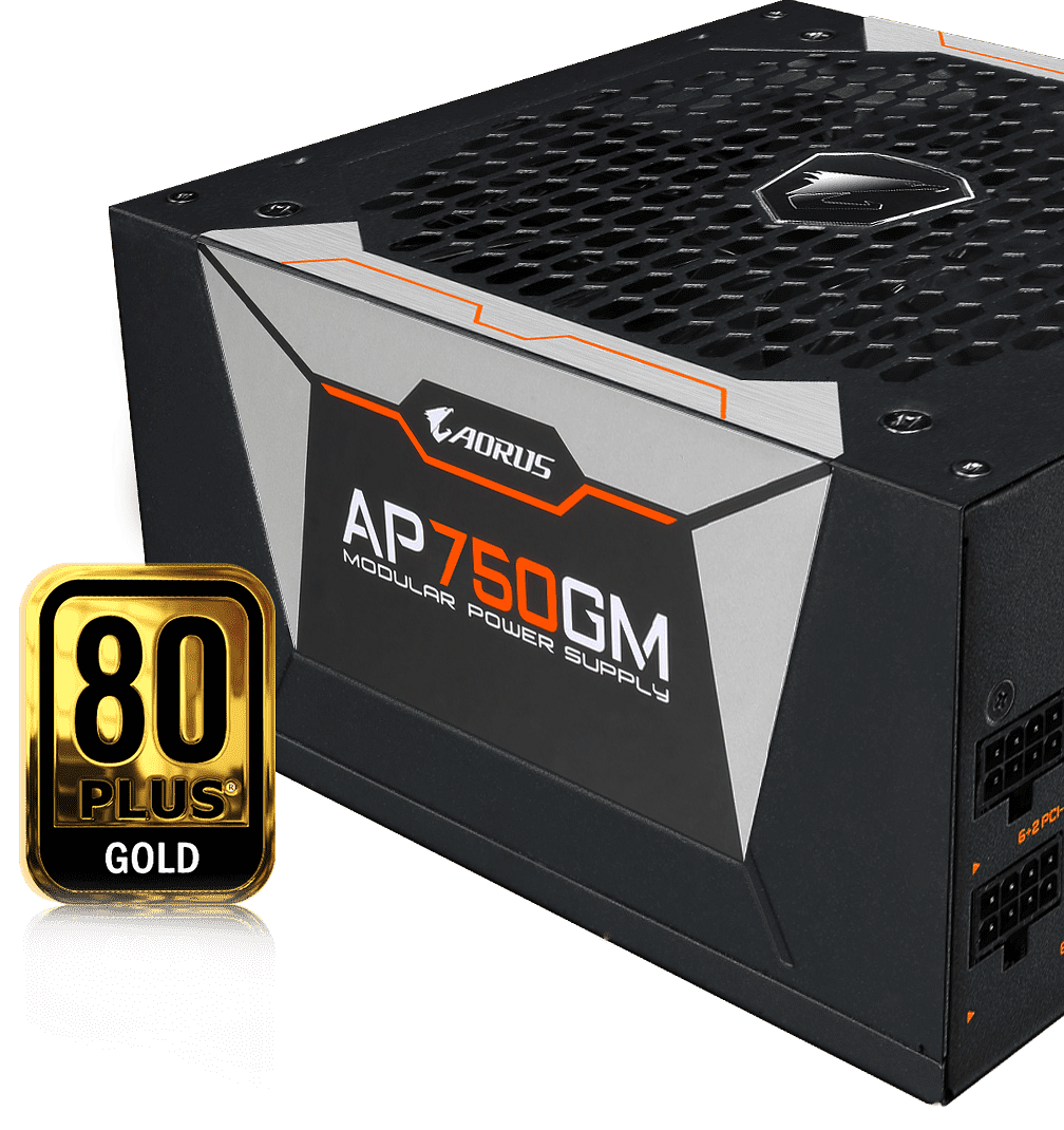 Certificado 80 Plus Gold Gigabyte AORUS P750W