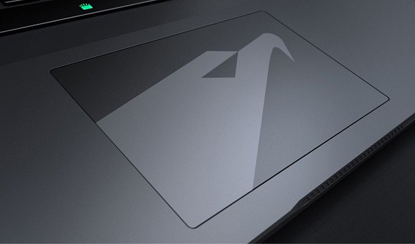 Touchpad de cristal Gigabyte AORUS 15X