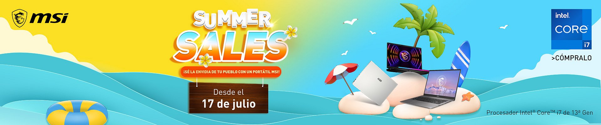 Ofertas de verano MSI