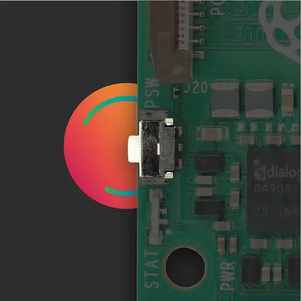 Botón de encendido Raspberry Pi 5
