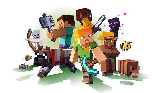 Minecraft juega con tus amigos