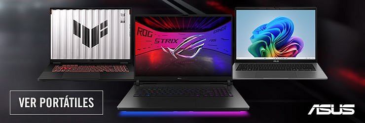 Portátiles ASUS Gaming y Vivobook