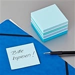 PostIt Cubo de Notas Adhesivas Color Azul 450 Hojas