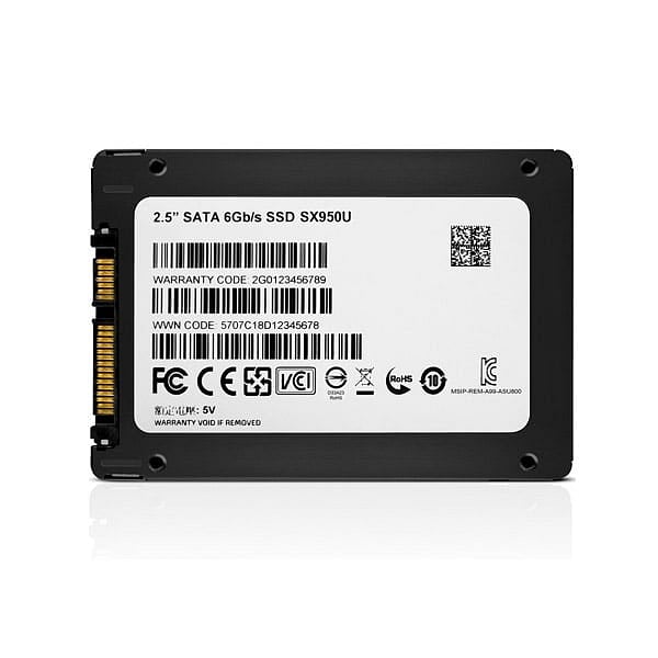 ADATA XPG SX950U 25 480GB SATA Negro  Disco Duro SSD