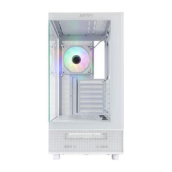 Abysm Danube Sava H400  Caja ATX Cristal Templado Blanca