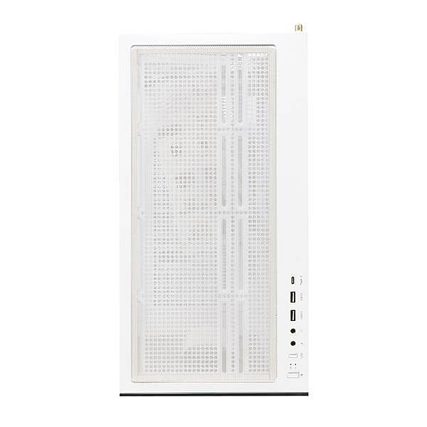 Abysm Danube Sava H400  Caja ATX Cristal Templado Blanca