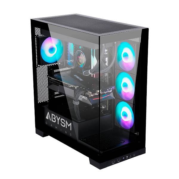 Abysm Danube Sava H500 ARGB  Caja ATX Cristal Templado Negra