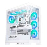 Abysm Danube Sava H500 ARGB  Caja ATX Cristal Templado Blanca