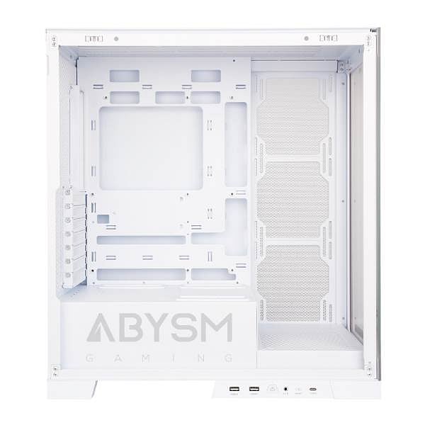 Abysm Danube Sava H500 ARGB  Caja ATX Cristal Templado Blanca