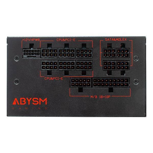 Abysm Morpheo GX5 1000W 80 Plus Gold  Fuente de alimentación Full Modular